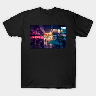 Rain on the Golden City Ueno T-Shirt